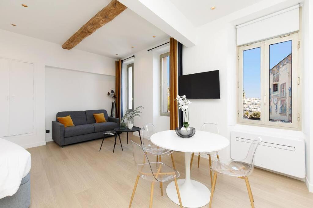 Appartement 33 M2 Comme Une Junior Suite - Vue Port Et Palais Des Festivals Κάννες Εξωτερικό φωτογραφία